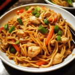 Easy Chicken Chow Mein