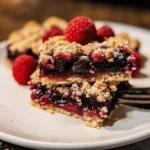Mixed Berry Crumble Bars