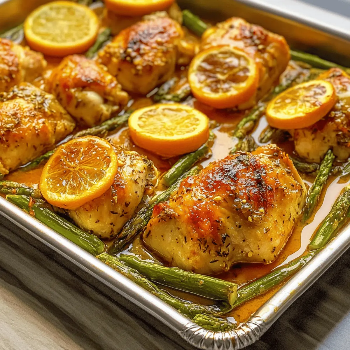 Sheet Pan Honey Mustard Chicken