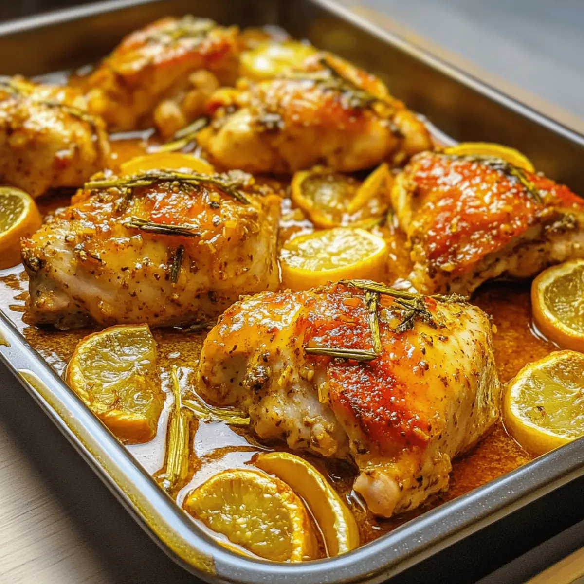 Sheet Pan Honey Mustard Chicken
