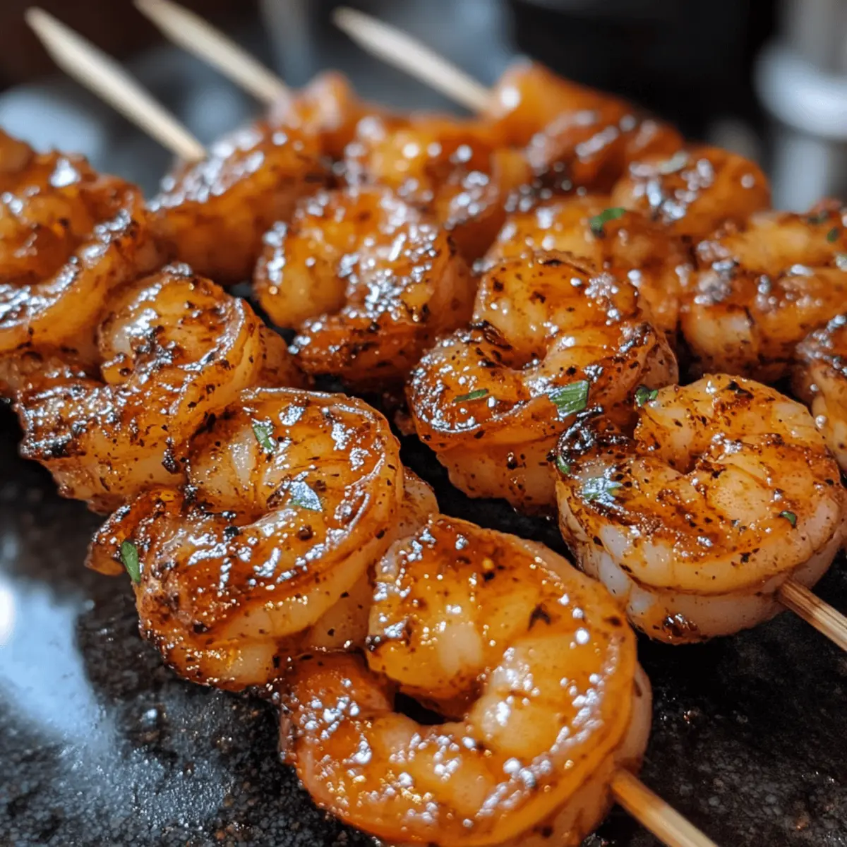 Sweet Chili Shrimp Skewers