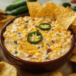 Cheesy Jalapeño Corn Dip