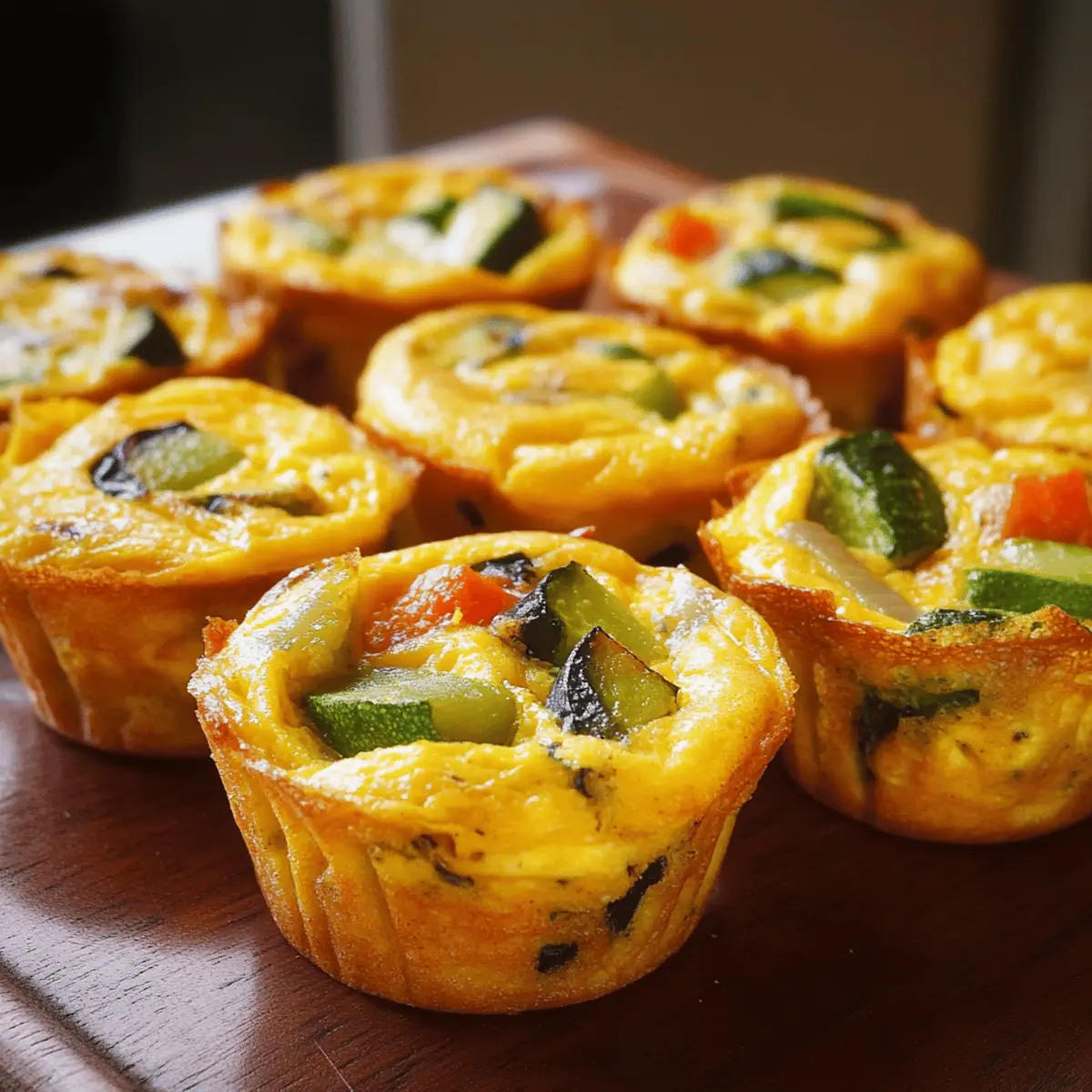 Quick Veggie Frittata Cups