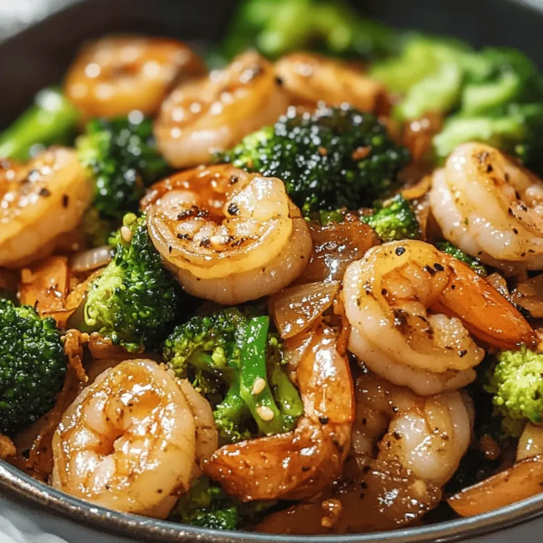 Shrimp and Broccoli Stir Fry