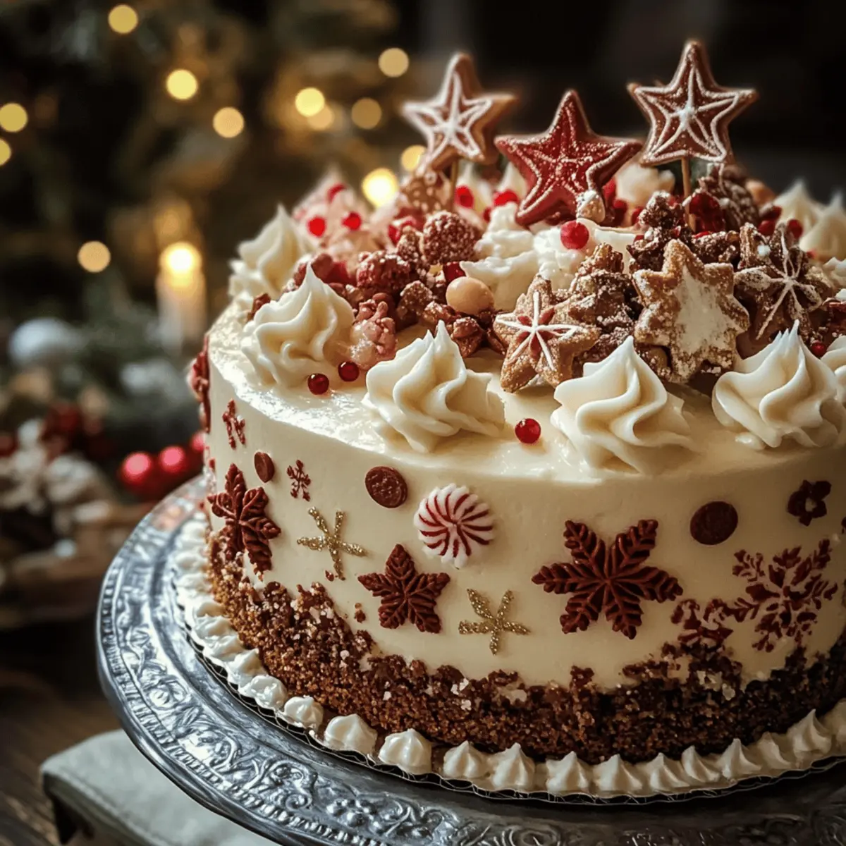 Ginger Spice Holiday Cake