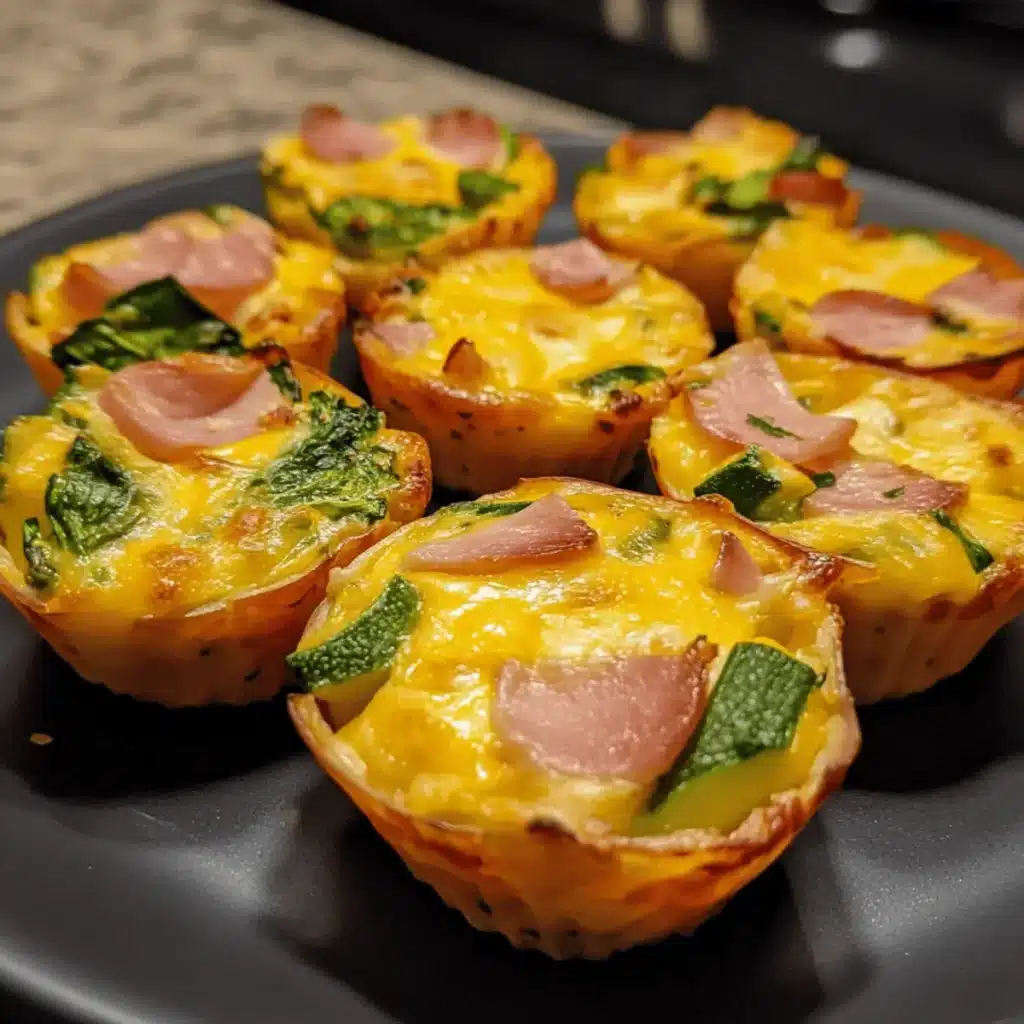 Ham Veggie Cheese Cups